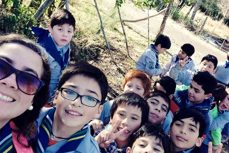 Más de cien niños participaron en el campamento de invierno Scout de Salesianos Concepción