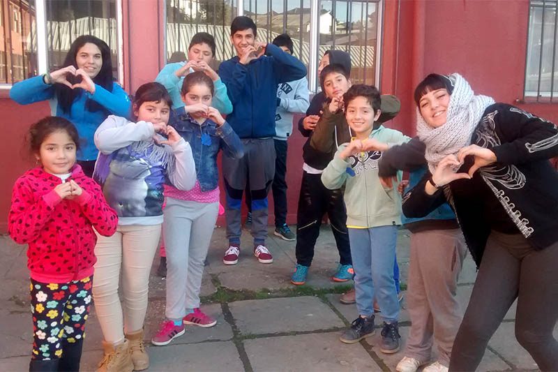 Voluntarios misioneros de invierno de la UCSH colaboraron con la comunidad de Lota