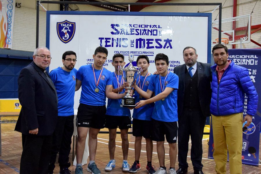 PSJ se corona campeón en Torneo Nacional Salesiano de Tenis de Mesa en Talca