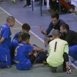 Santiago, 19102017
En el gimnasio Cordep se disputa  el 1er  lugar de Futsal Varones.
Foto: Claudio Santana-Victor Tabja/IND