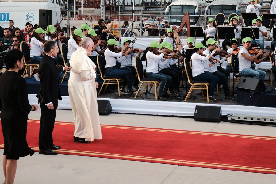 [VIDEO] Bienvenido Papa Francisco. Te esperábamos!