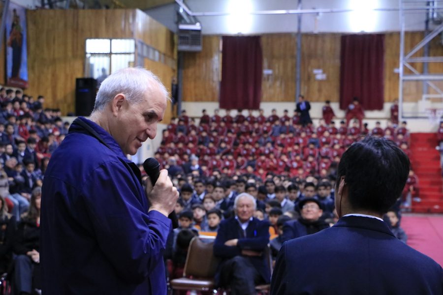 P. Guillermo Basañes visita la Misión Salesiana de Magallanes