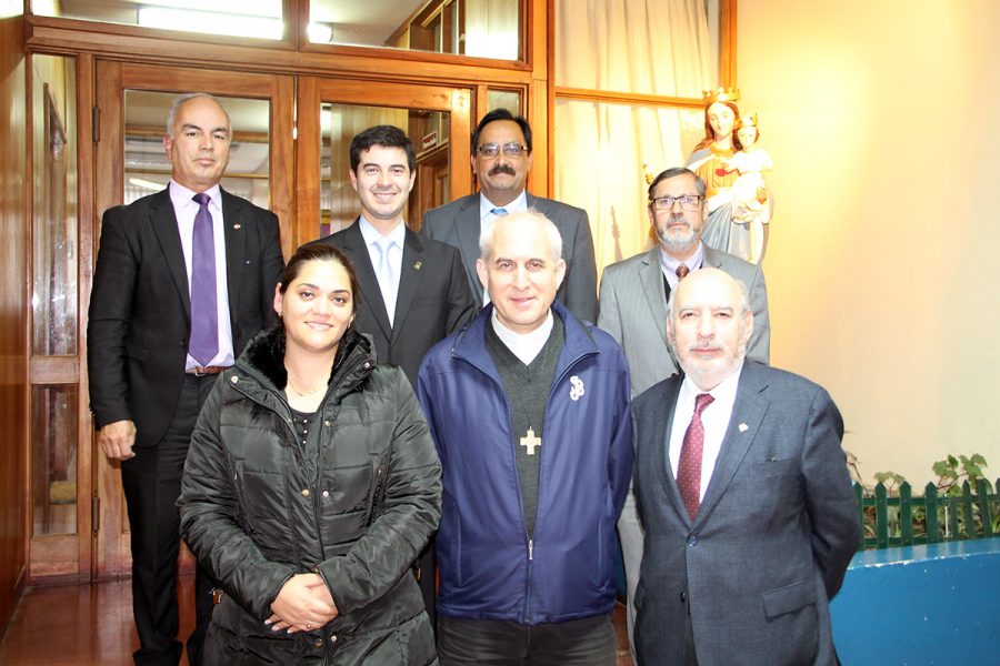 Visita del P. Basañes a la Obra Salesiana de Valdivia