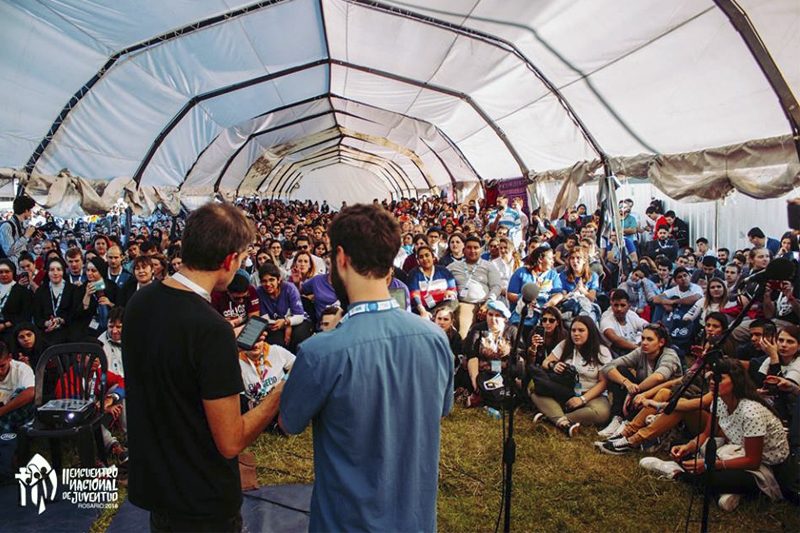 Jóvenes chilenos renuevan su fe en encuentro de Argentina