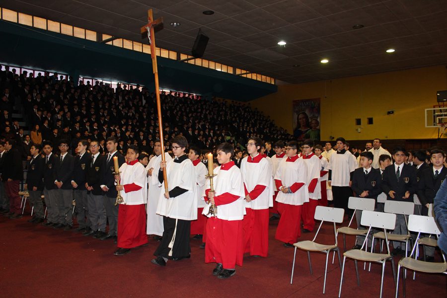 P. Carlo Lira visitó Colegio Salesiano de Concepción