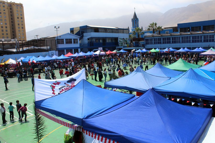 Misa a la chilena en Colegio Don Bosco Iquique