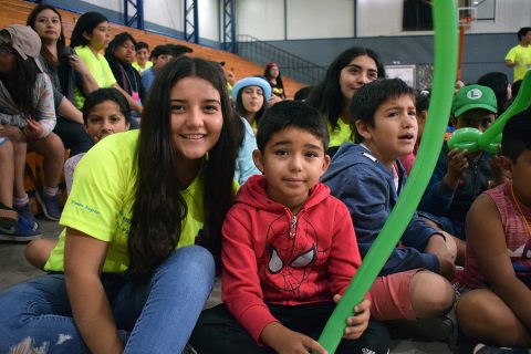 Más de 200 niños en Colonias Villa Feliz de Talca