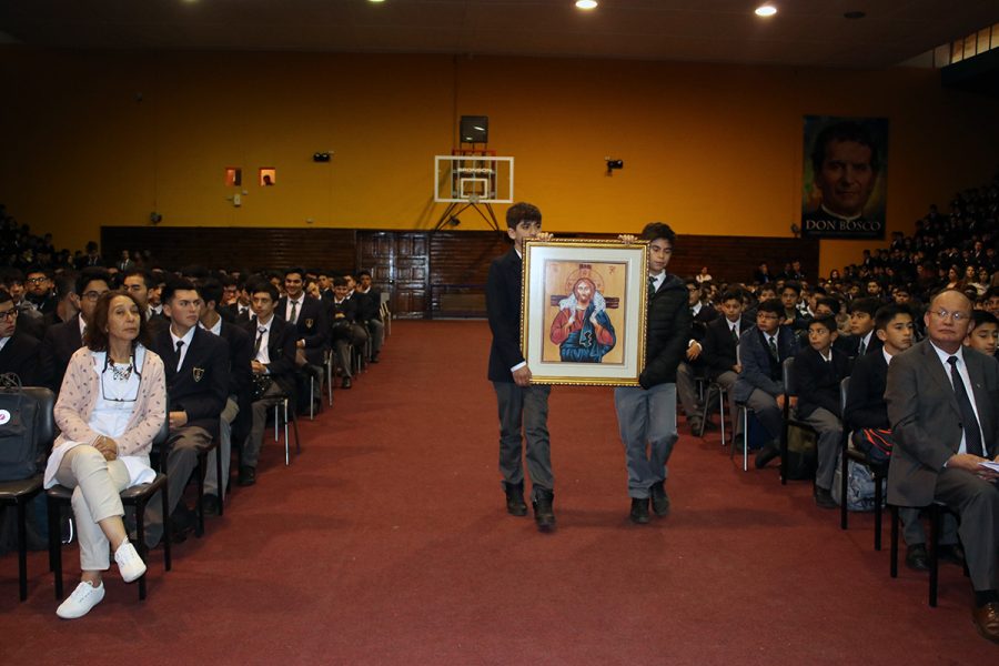 P. Carlo Lira visitó Colegio salesiano de Concepción