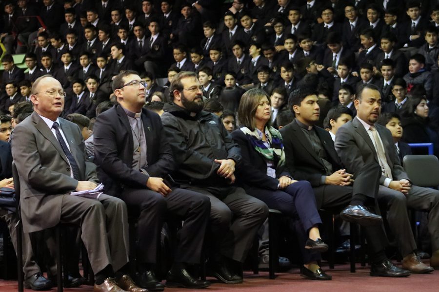 P. Carlo Lira visitó Colegio salesiano de Concepción