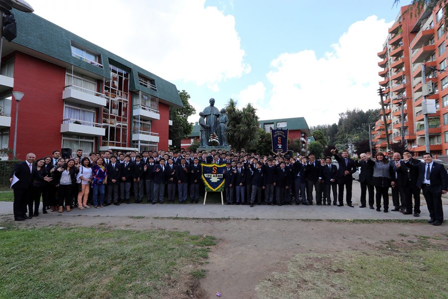 P. Carlo Lira visitó Colegio salesiano de Concepción