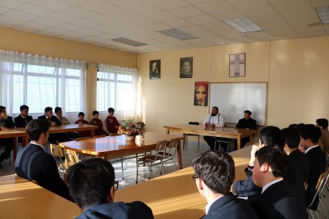 P. Carlo Lira visitó Instituto Don Bosco de Punta Arenas