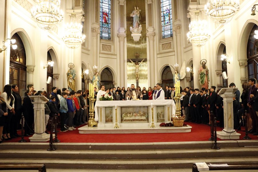 P. Carlo Lira visitó Instituto Don Bosco de Punta Arenas