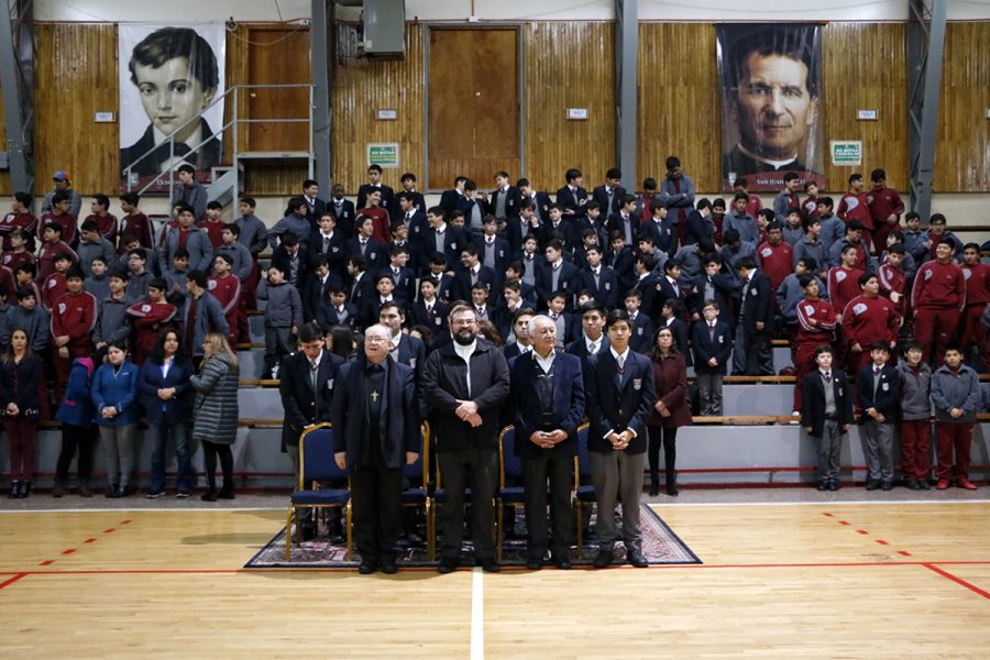 P. Carlo Lira visitó Instituto Don Bosco de Punta Arenas