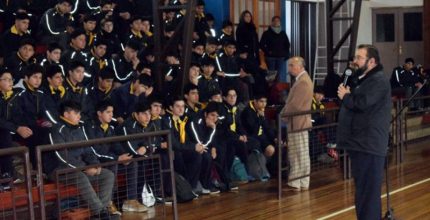 P. Carlo Lira visitó comunidad educativo pastoral de Valdivia