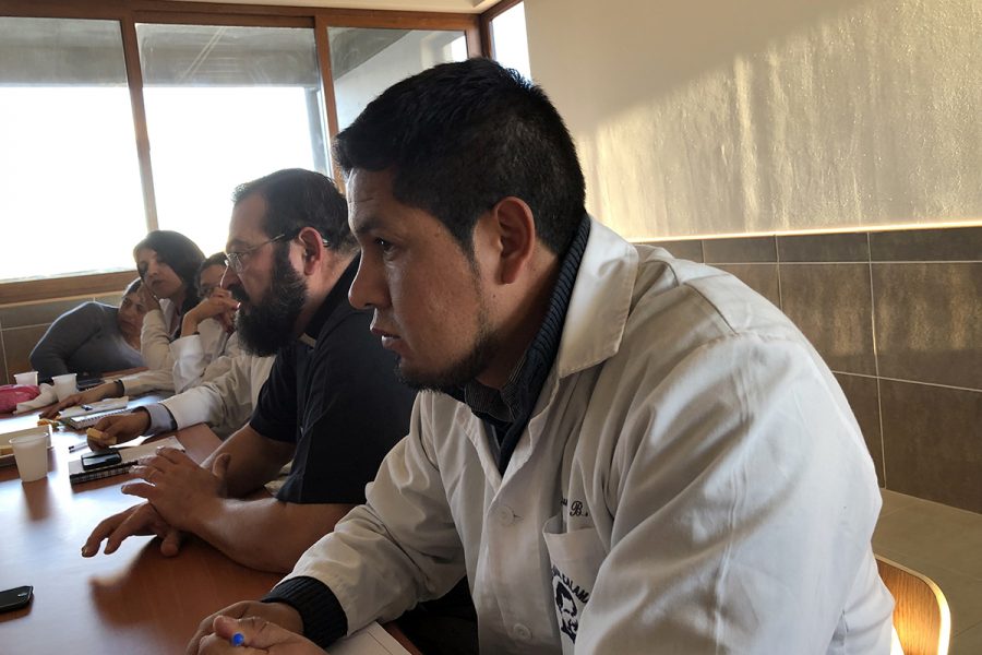 P. Carlo Lira visitó Colegio Don Bosco de Calama