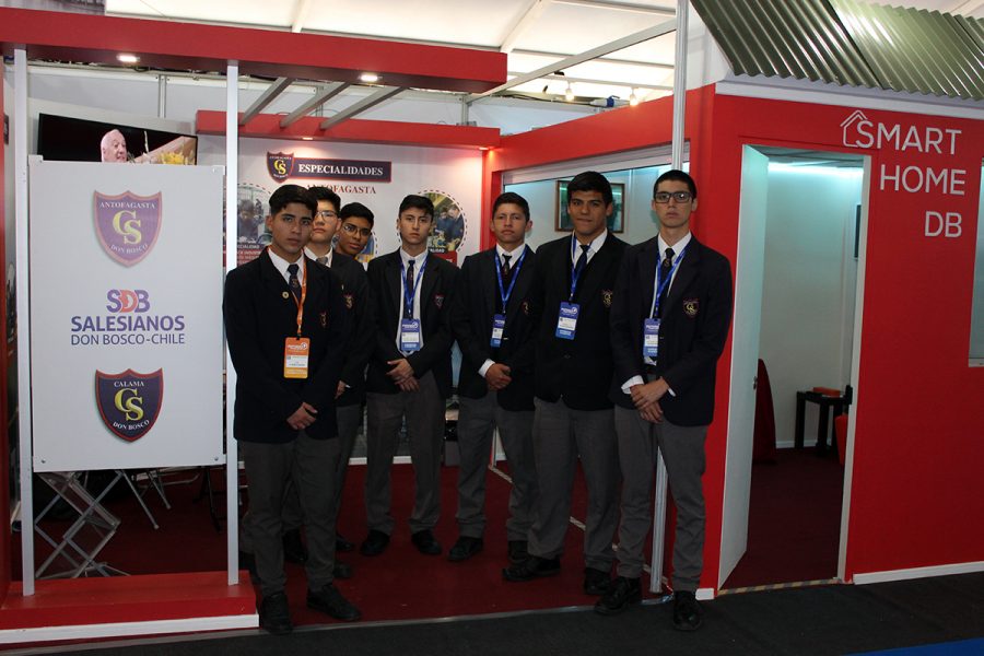 Alumnos salesianos participaron en Exponor 2019