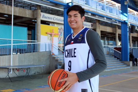 Alumno de Antofagasta seleccionado nacional básquetbol U15