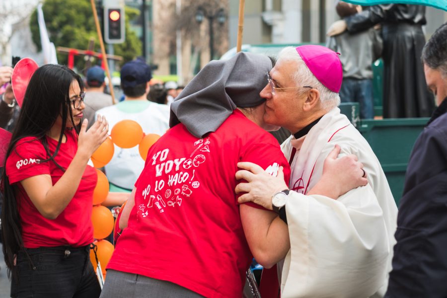 El MJS animó a los peregrinos hacia el Santuario del P. Alberto Hurtado