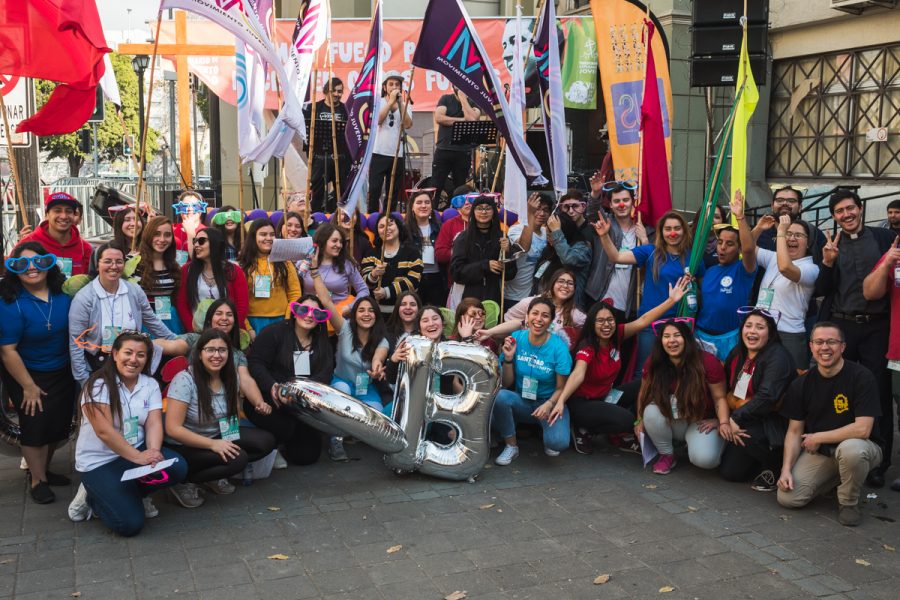 El MJS animó a los peregrinos hacia el Santuario del P. Alberto Hurtado