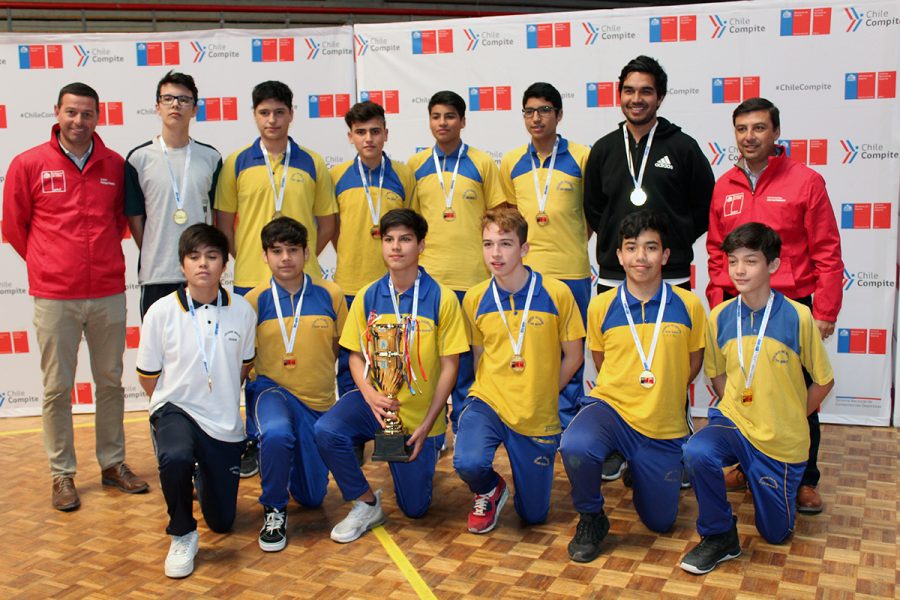 Don Bosco Iquique primer lugar en básquetbol Sub 14 varones