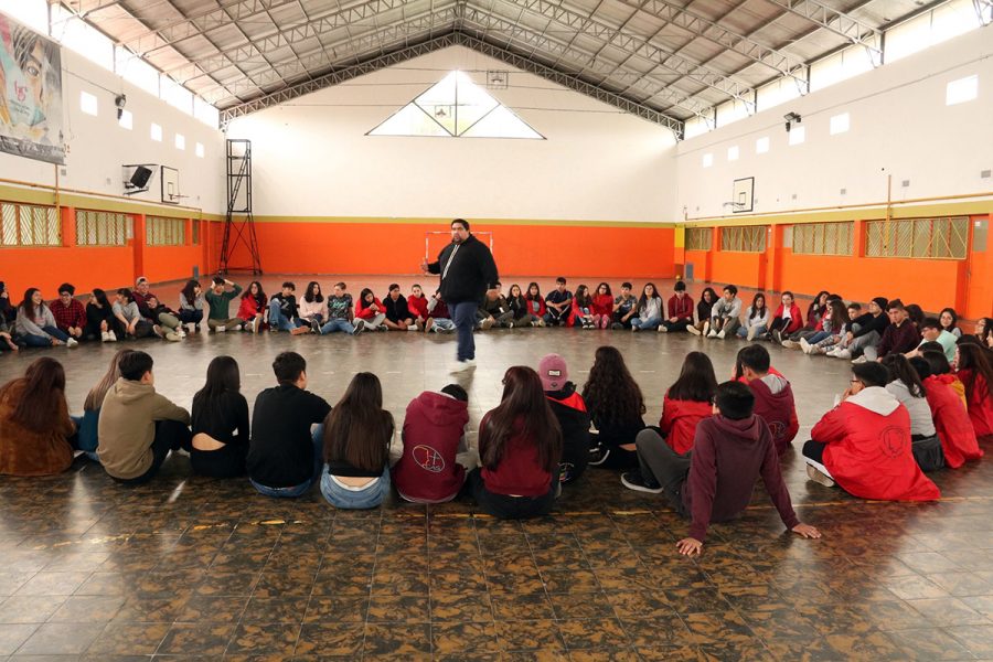 Campamento de formación MJS en patagonia argentina