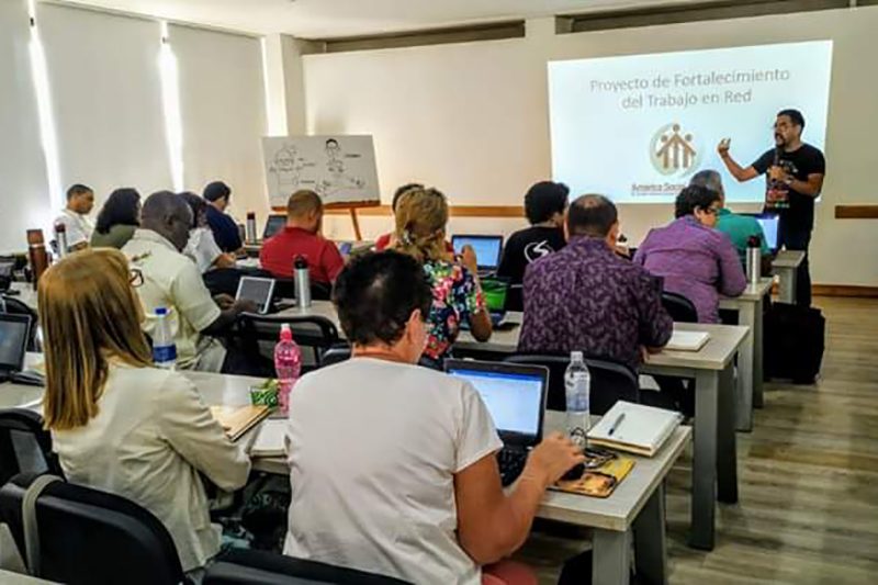 Presencia chilena en Taller de formación proyecto “Fortalecimiento de Capacidades”