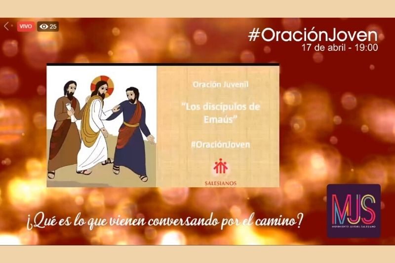 Movimiento Juvenil Salesiano organiza oración pascual online