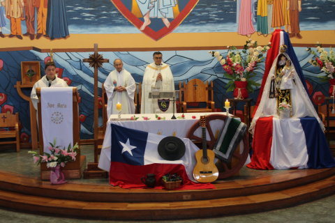 Te Deum de acción de gracias en Colegio Técnico Don Bosco de Antofagasta