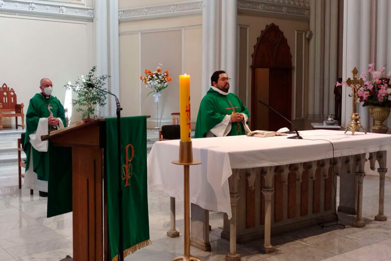 Reapertura del Santuario Nacional María Auxiliadora con misas presenciales