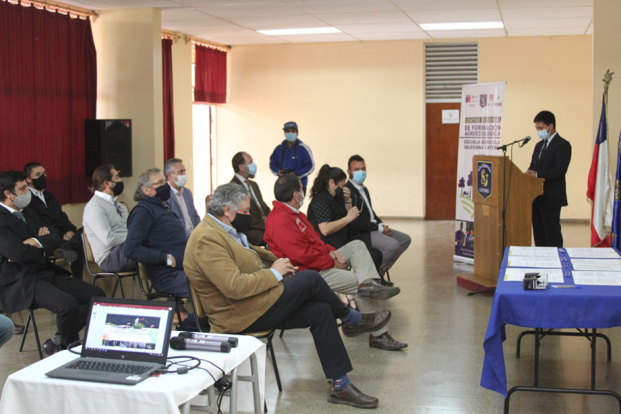 Escuela agrícola de Catemu y entidades de educación superior inauguran primer Centro Regional de Formación Agroecológica