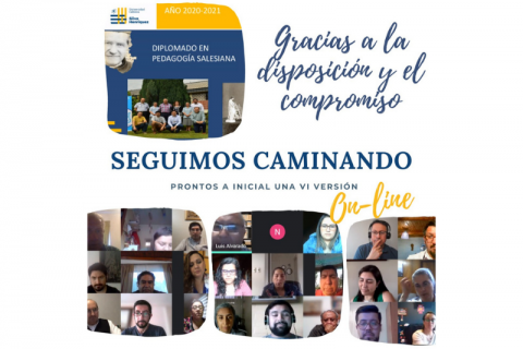 VI versión online del Diplomado en Pedagogía Salesiana