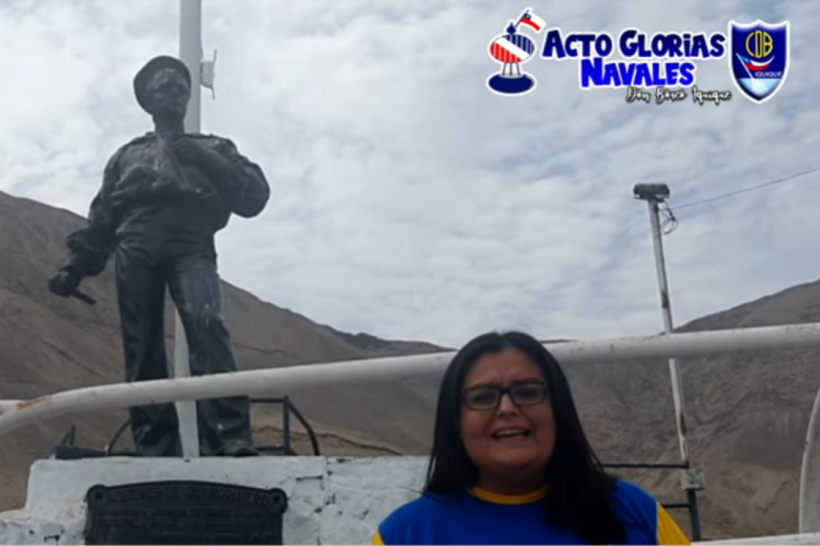 Salesianos Iquique conmemoró Combate Naval