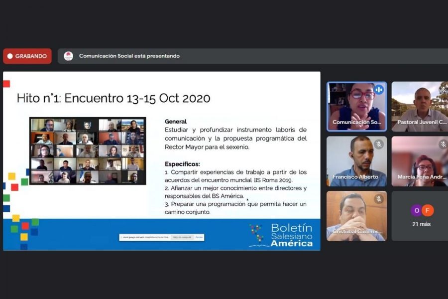 Boletín Salesiano América: encuentro de formación y avances