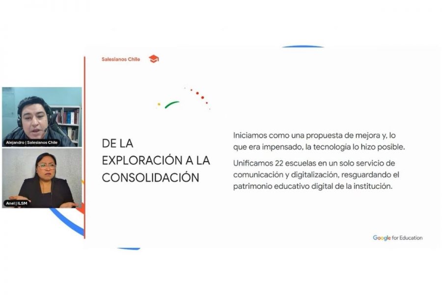 Salesianos Chile presentado como caso de éxito en transformación digital educativa