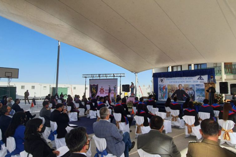 Titulación primera generación colegio Don Bosco Calama