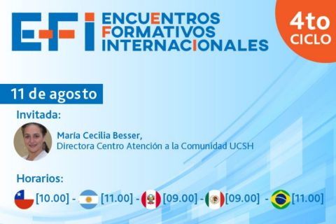 Inscríbete y participa en Encuentros Formativos Internacionales