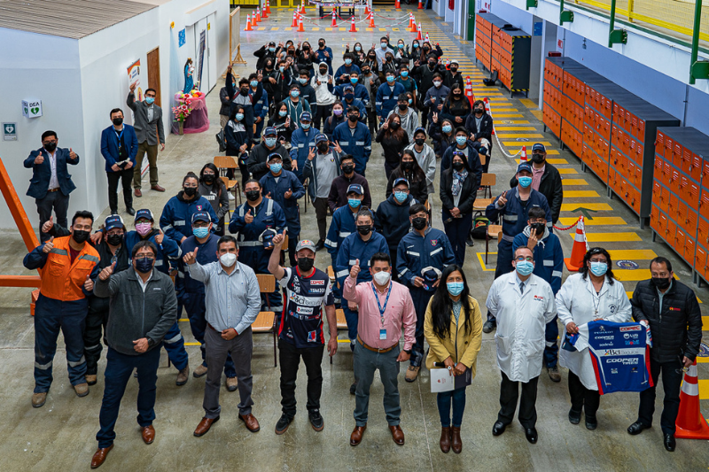 Don Bosco Calama recibe visita de Francisco “chaleco” López