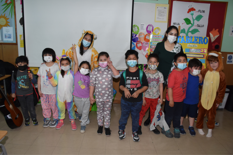 Celebración Semana de la Educación Parvularia en Liceo Monseñor Fagnano