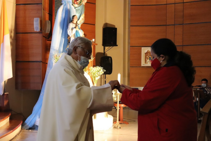 Celebración de bodas de oro sacerdotales P. Bernardo Venegas