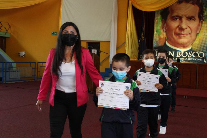 Ceremonia Aprendí a leer en Salesianos Concepción