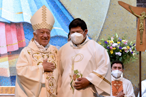 Ordenación diaconal Fausto Siavichay: “con entrega y servicio anunciaré la Buena Noticia”