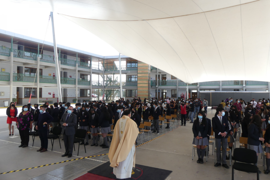 Eucaristía octavos básicos colegio Don Bosco Calama