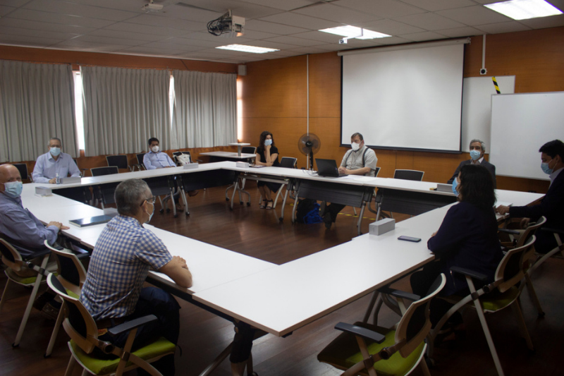 Visita Inspectorial del P. Carlo Lira a Universidad Católica Silva Henríquez