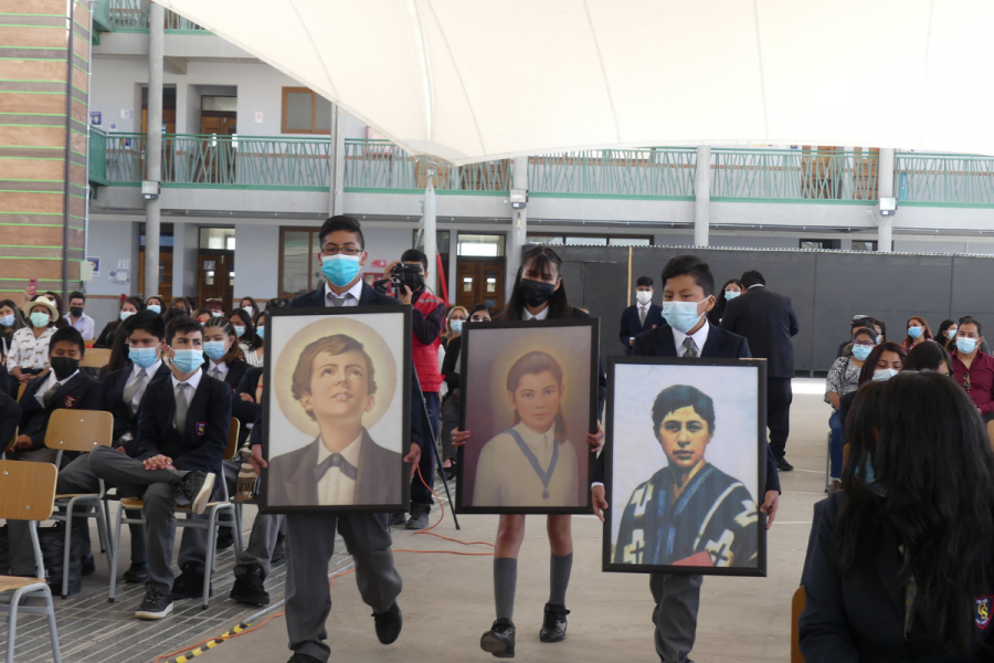 Eucaristía octavos básicos colegio Don Bosco Calama