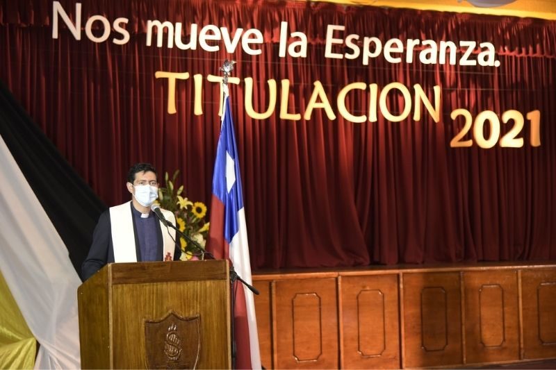 Salesianos Concepción realizó titulación de áreas técnicas