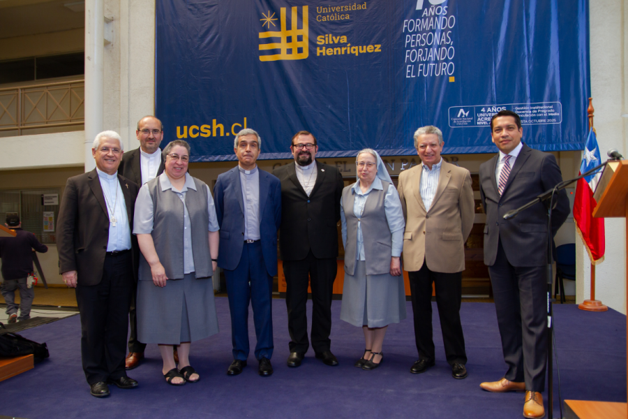 P. Galvarino Jofré asume como Rector de la UCSH por un segundo período