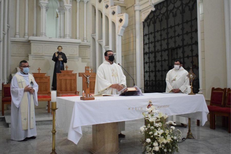 Familia Salesiana de Talca agradeció la vida de Don Bosco