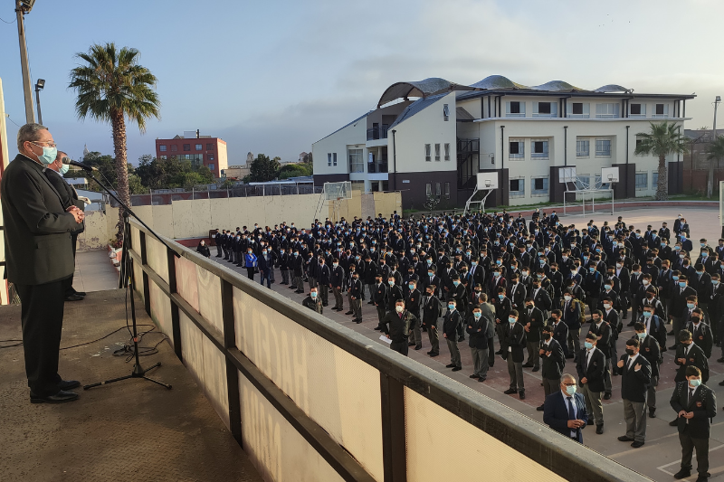 Inicio de año escolar en Salesianos La Serena