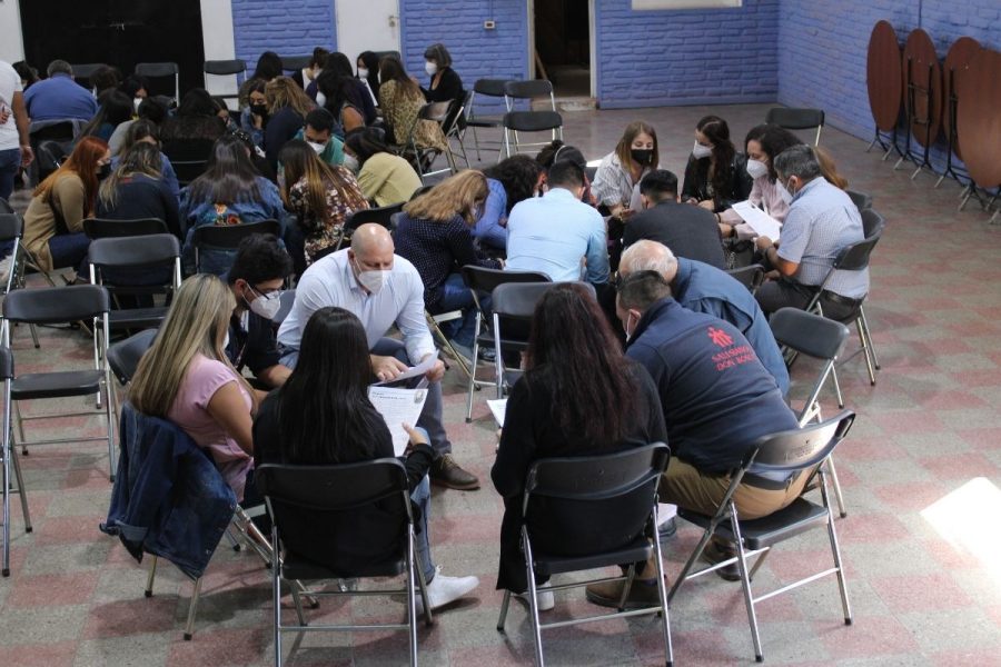 Bienvenida a educadores y liturgia marcan inicio del 2022 en Domingo Savio