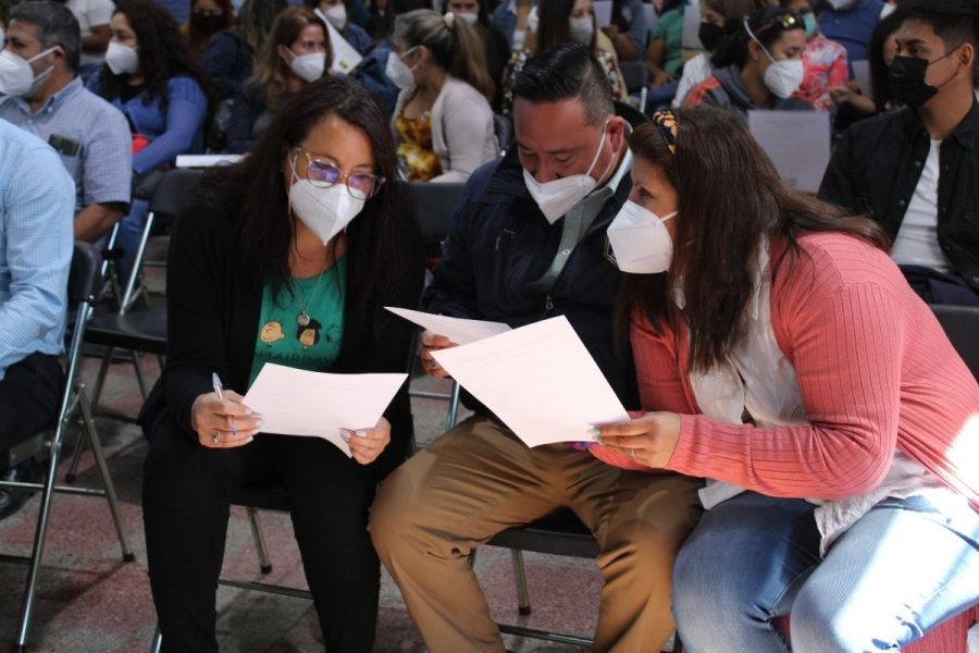 Bienvenida a educadores y liturgia marcan inicio del 2022 en Domingo Savio